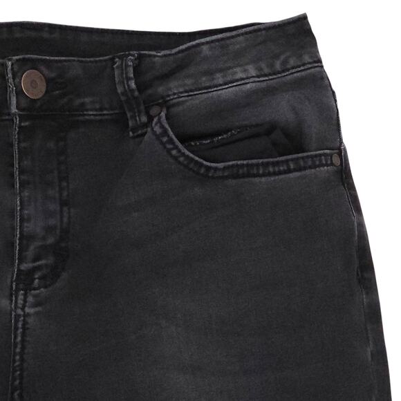 Rider By Lee Jeans Womens 8M Black Skinny Mid Rise Denim Stretch - Picture 4 of 12